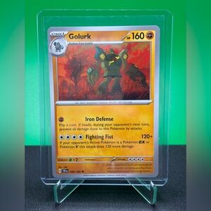 Pokémon TCG Golurk Rare Card